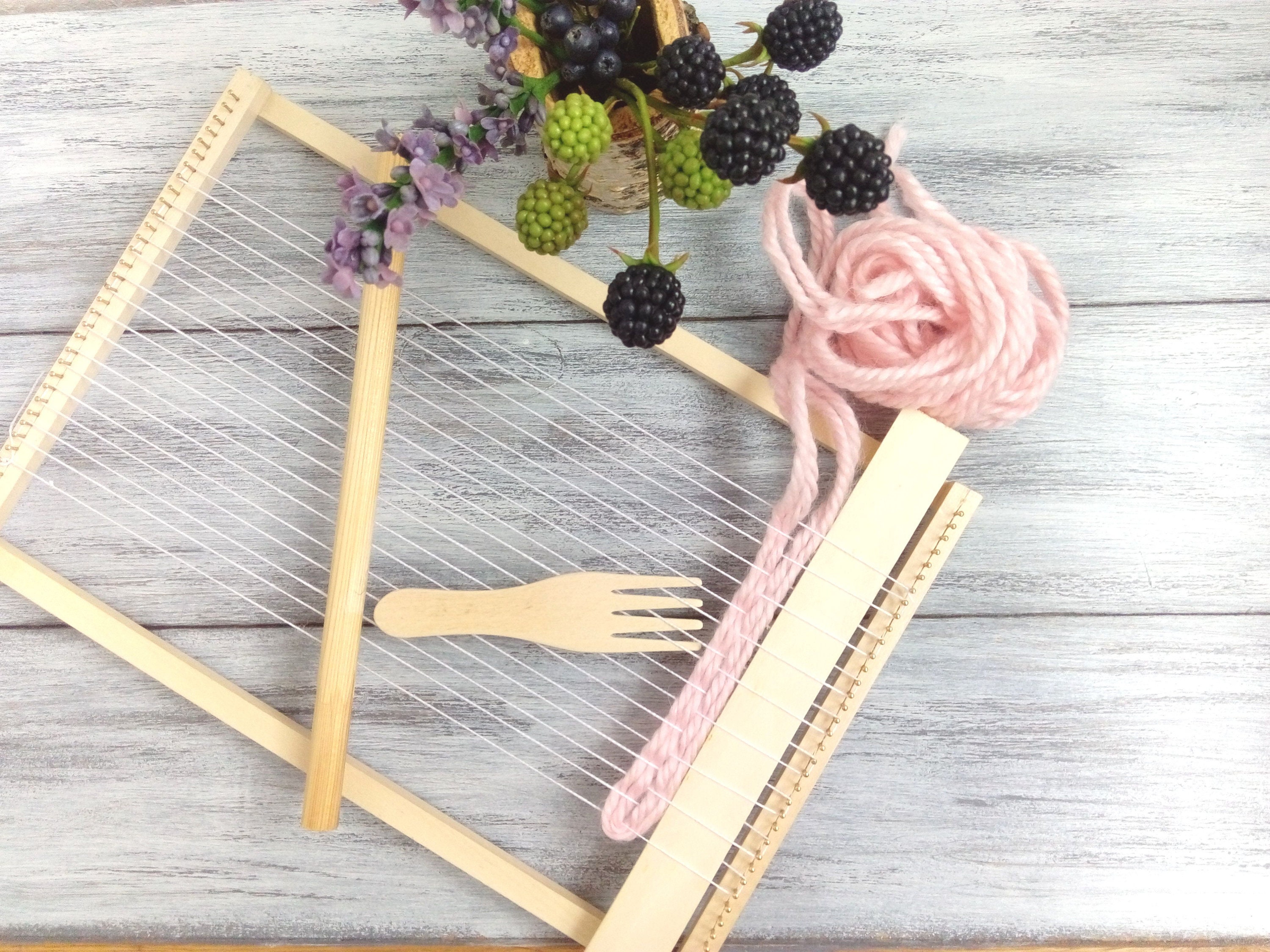 Weaving Tapestry Loom Kit For Beginners DIY Kids Craft Kit Etsy