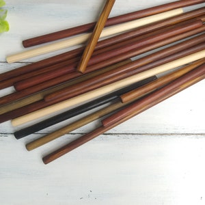 7 24 Macrame Dowel Set of 3, Wooden Dowel Rods, Macrame Sticks, Tapestry Hanging Rod for Wall Hanging image 4