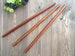 Wooden dowels 3 pack, Quilt hangers for wall, Long dowel rods hanging, tassel, lace wall art, baby mobile, Various size 