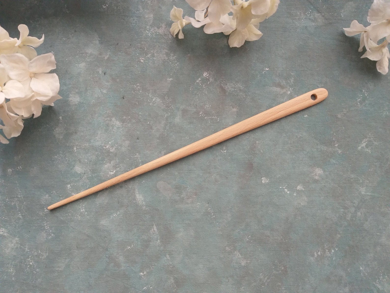 Wooden weaving needle Flat weaving needle for tapestry loom Etsy