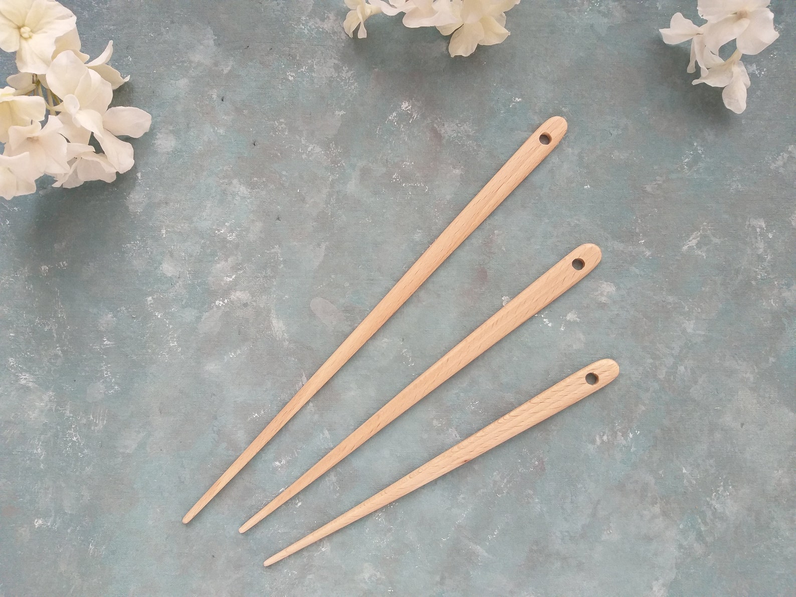 Weaving needles Wooden tapestry needle for weaving loom Etsy