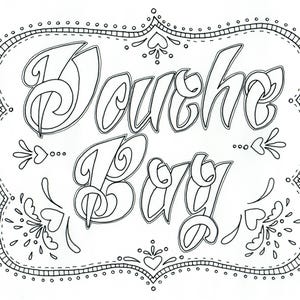 Off Color...an ADULT Coloring Book Filled With Nasty Words - Etsy