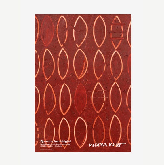 Rashid Johnson God Painting (closed Eyes) Poster - Etsy