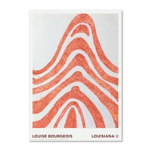 Louise Bourgeois Dyssemmétrie Poster Louisiana Museum of Modern Art