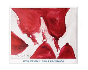 Official Louise Bourgeois Exhibition Poster - the Couple