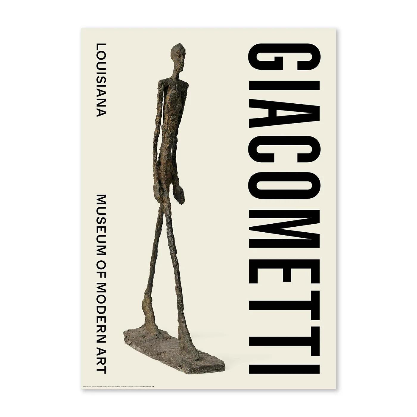 Giacometti poster - Etsy 日本