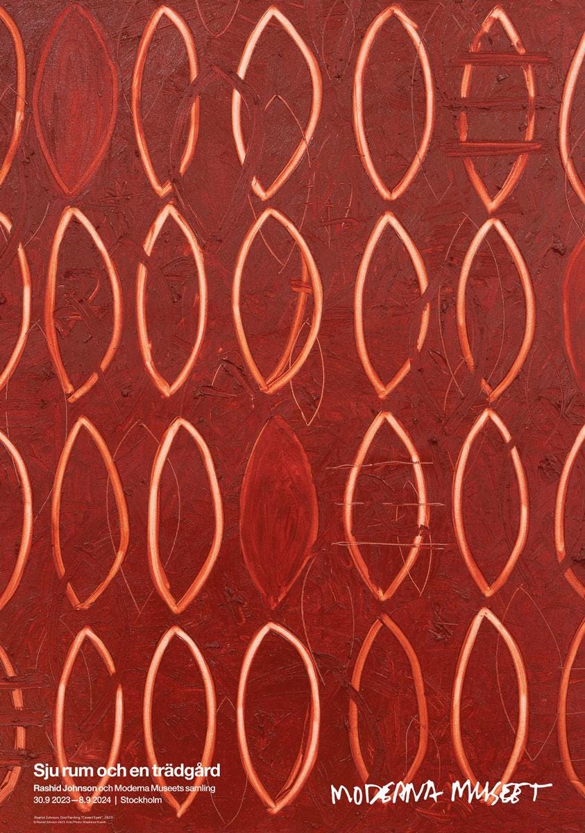 Rashid Johnson God Painting (closed Eyes) Poster - Etsy