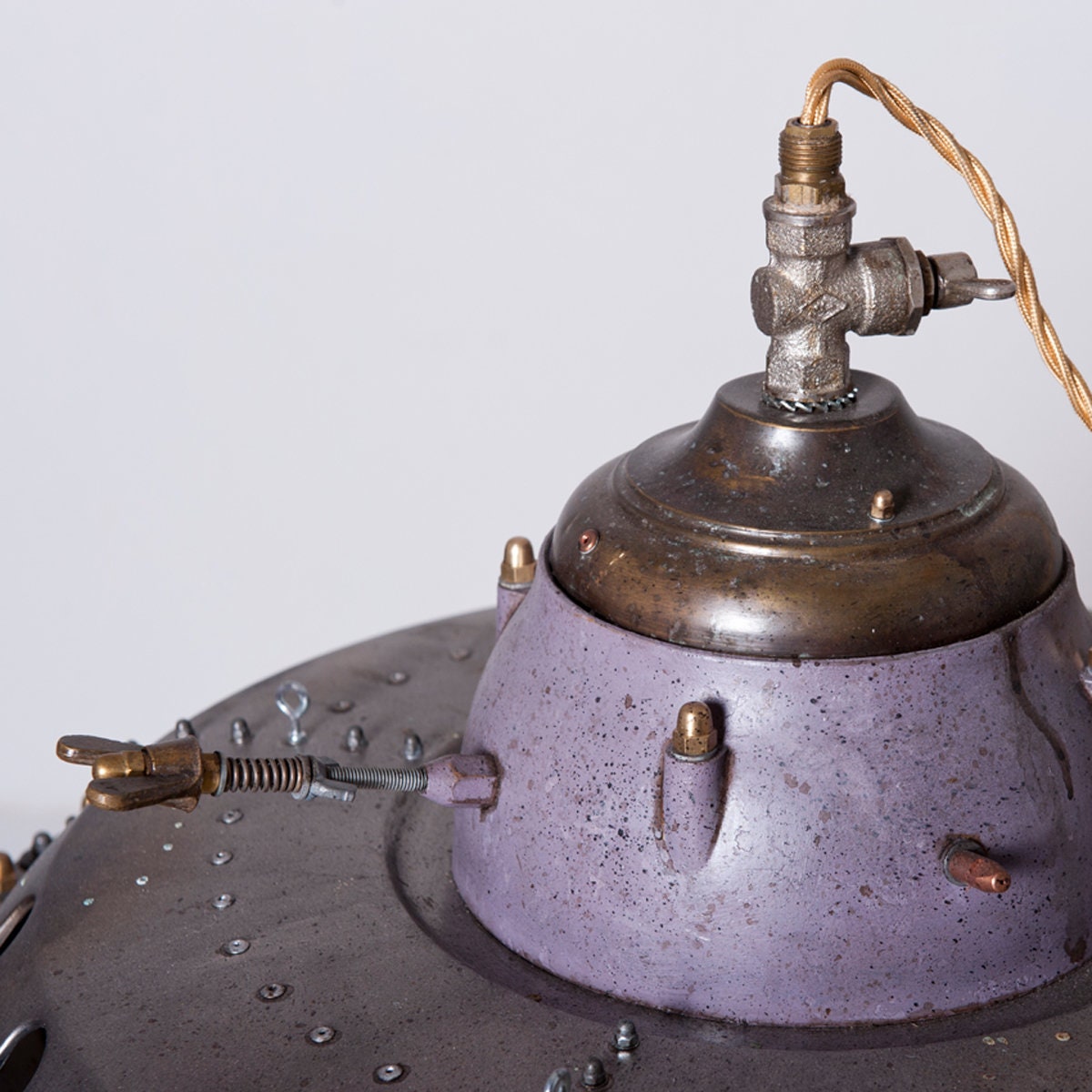 Vintage Industrial Art Lamp - Etsy
