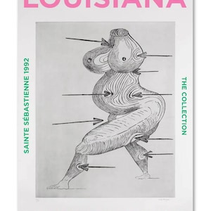 Louise Bourgeois Saint Sebastienne Louisiana Museum Poster