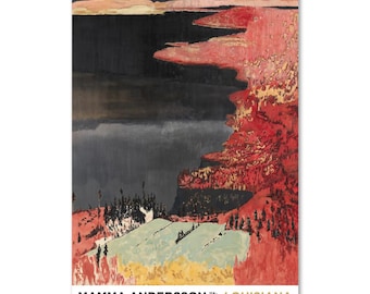 Mamma Andersson Large Art Exhibition Poster - 33.1