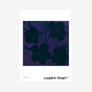 Andy Warhol Flowers Poster