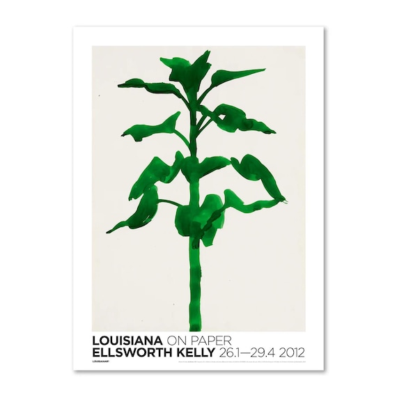 Ellsworth Kelly Sunflower Poster