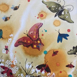 SCHMETTERLING SOMMER, ORIGINAL, Aquarell
