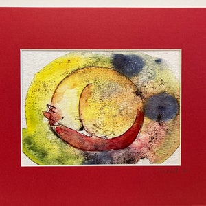 LITTLE FOX, cameretta per bambini, foto, A4, acquerello