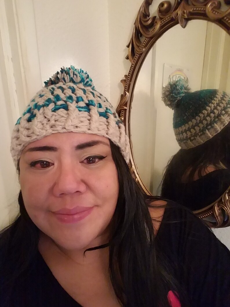 Multicolored beanie