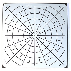 12&quot; Divider Stencils - 10, 24, and 32 segment dividers