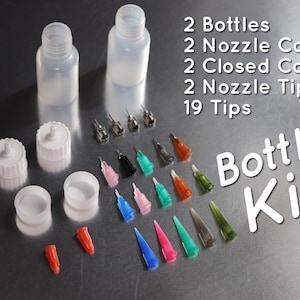 Paint Applicator Bottles for 3D dots paint bottle set