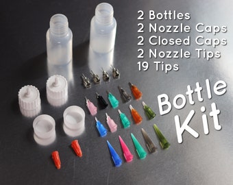 Paint Applicator Bottles for 3D dots paint bottle set