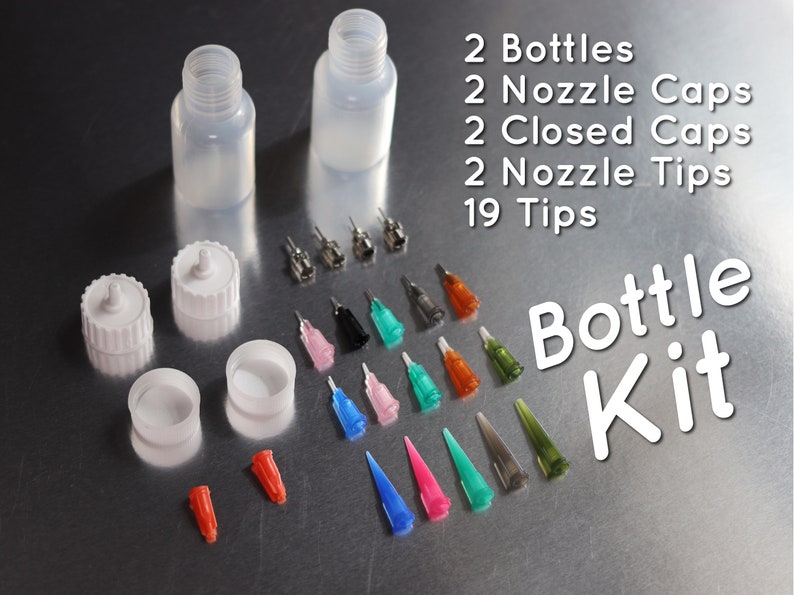 Paint Applicator Bottles for 3D dots paint bottle set image 1