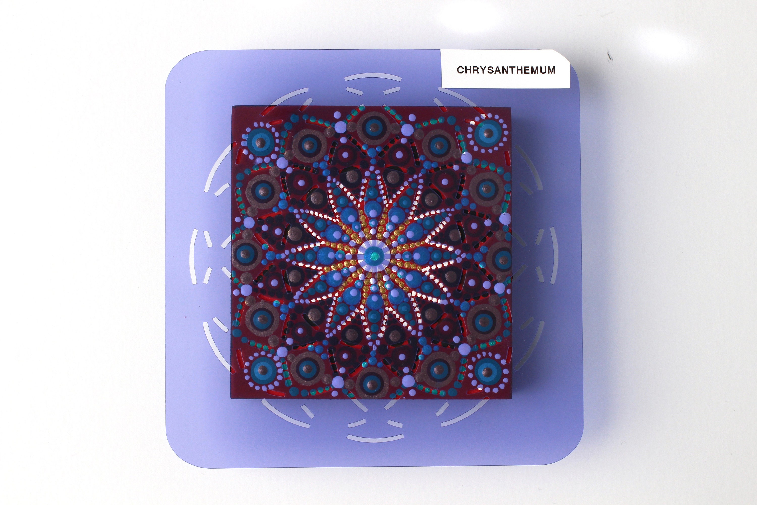 Mandala Stencil Dot Painting Design Collection Mandala - Etsy