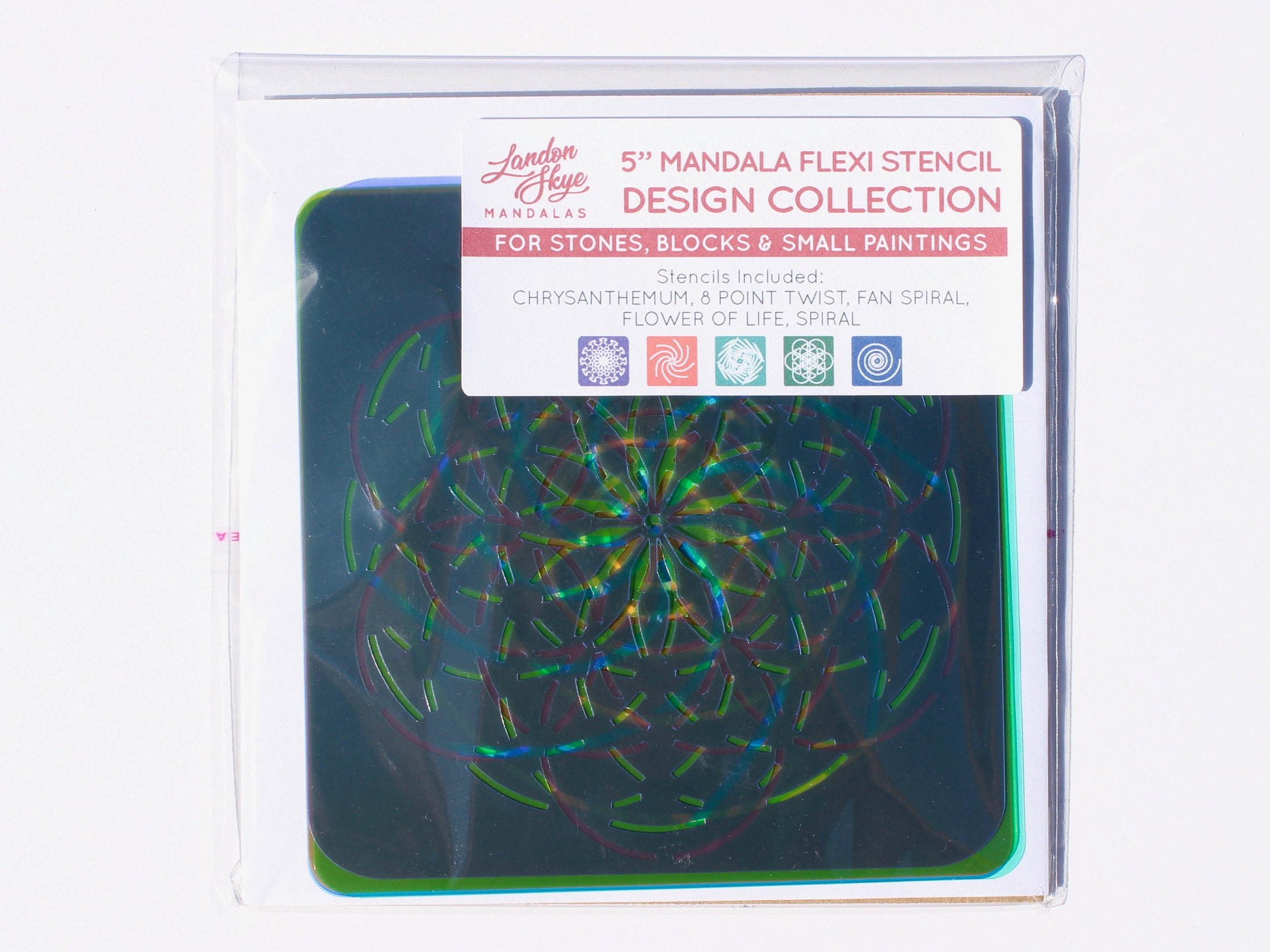 Mandala Stencil Dot Painting Design Collection Mandala - Etsy
