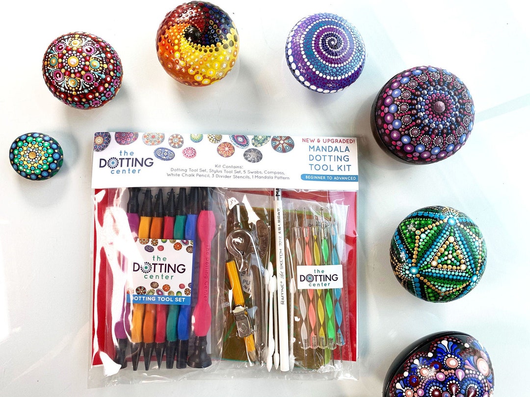 Little Birdie DIY Dot Art Mandala Rock Painting Kit Price - Buy Online at  Best Price in India