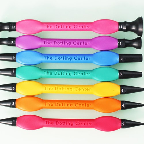 Curved Dotting Tools for Dot Mandala Painting or Nail Art Set Etsy