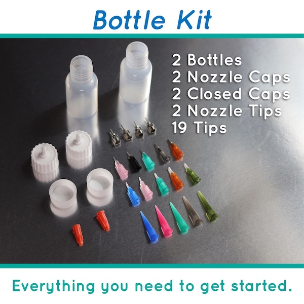 Paint Applicator Bottles for 3D dots paint bottle set