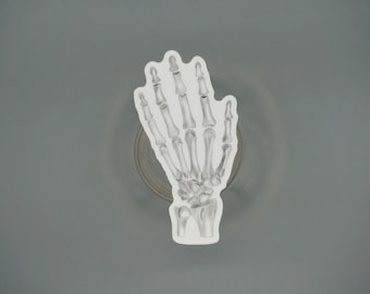 Skeletal hand sticker - Anatomy - Sticker - Medicine - medical sticker - vinyl sticker