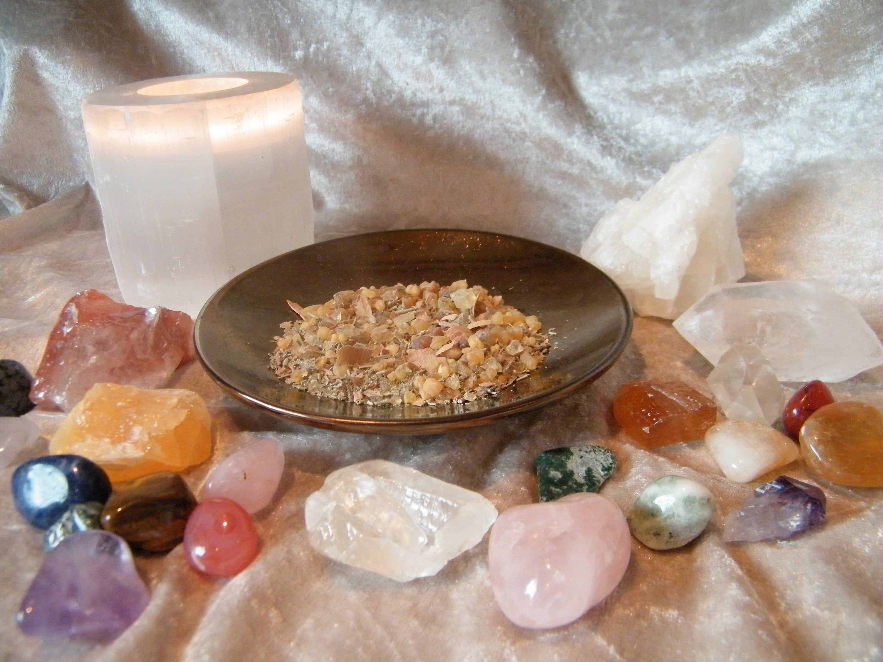 Crystal Cleansing Grain Incense for Healing Tumblestones and Etsy