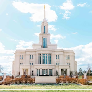 Photo set of Payson Utah Temple - Digital Download