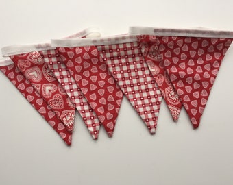 Heart Themed Bunting
