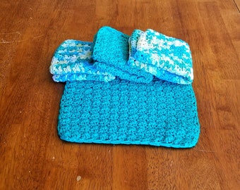 Crochet Dish Cloths for Kitchen, New Home Housewarming Gift, Kitchen Gifts for Women, Practical Gift for Her, Christmas gift for mom, Best