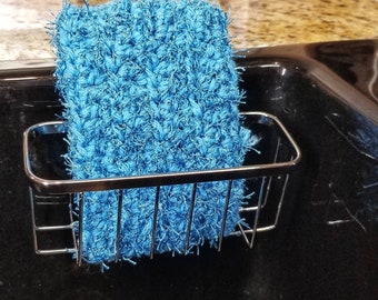 Reusable Dish Sponge, Crochet Kitchen Scrubbies, Kitchen Gift for Women, Hostess Gift Ideas for Bridal Shower, First Apartment Gift, Best