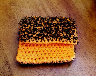 Crochet Dish Scrubber, Eco Friendly Sponge, Practical Gift Ideas, Kitchen Gifts for Mom, Halloween Kitchen Decor, Reusable Dish Sponge