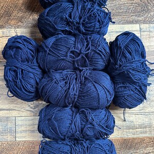 Destash Yarn- Kraemer Yarns Cotton  & Acrylic Blend- Lot of 8 Balls