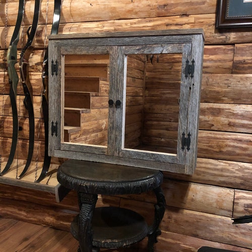 Old Oak Barn Wood Medicine Handmade Etsy