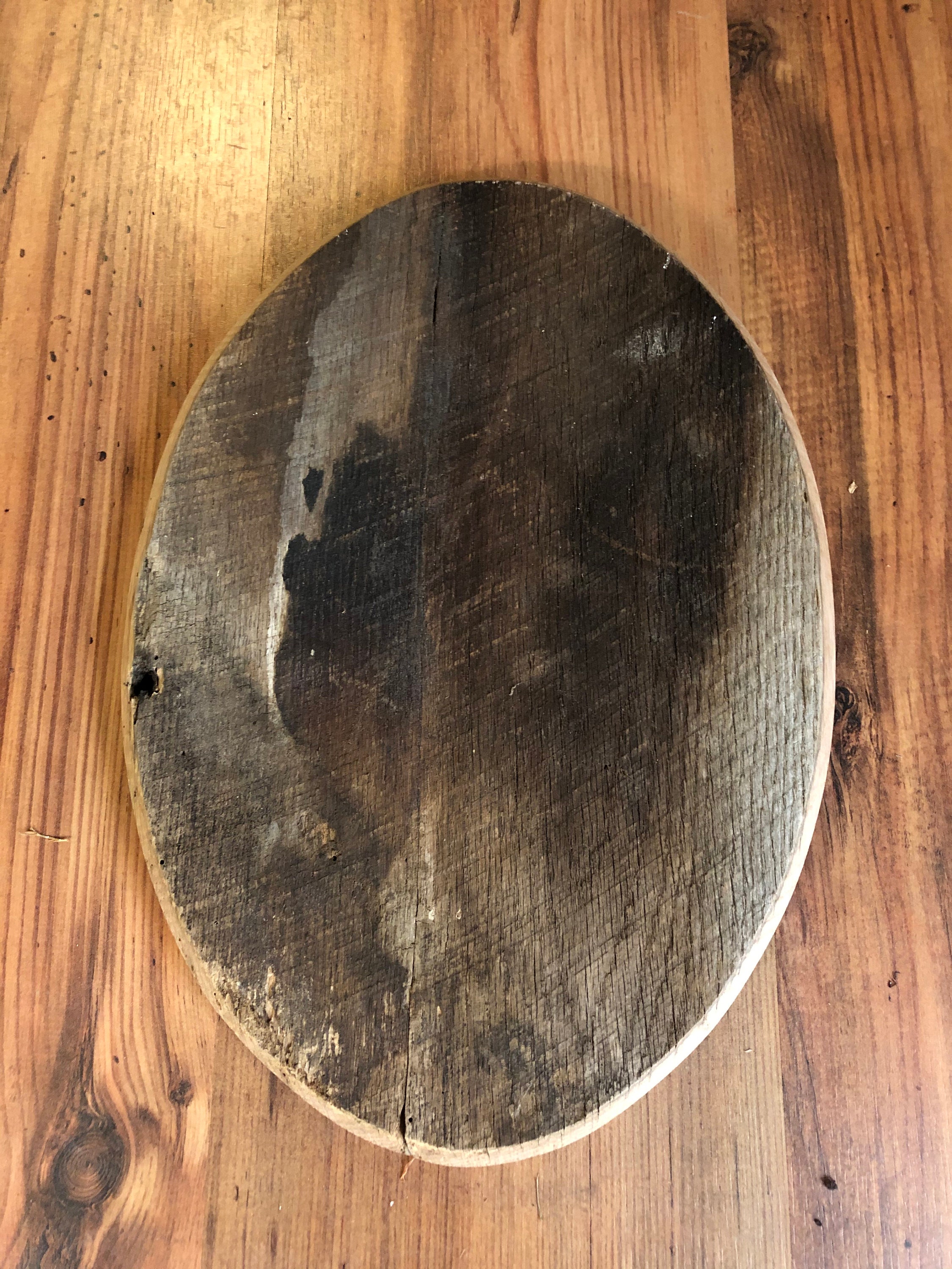 Barn Wood European Mount Plaque Only Etsy