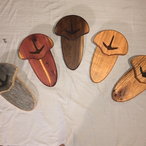 Handmade turkey fan/beard plaque