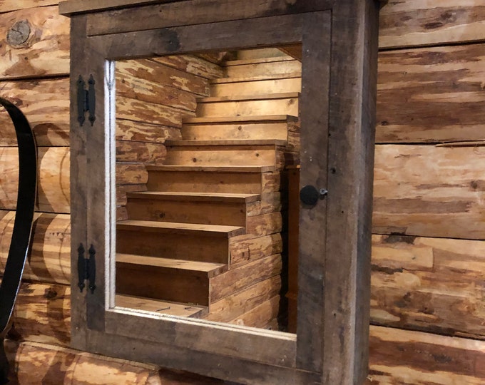 Old Oak Barn Wood Medicine Handmade Etsy