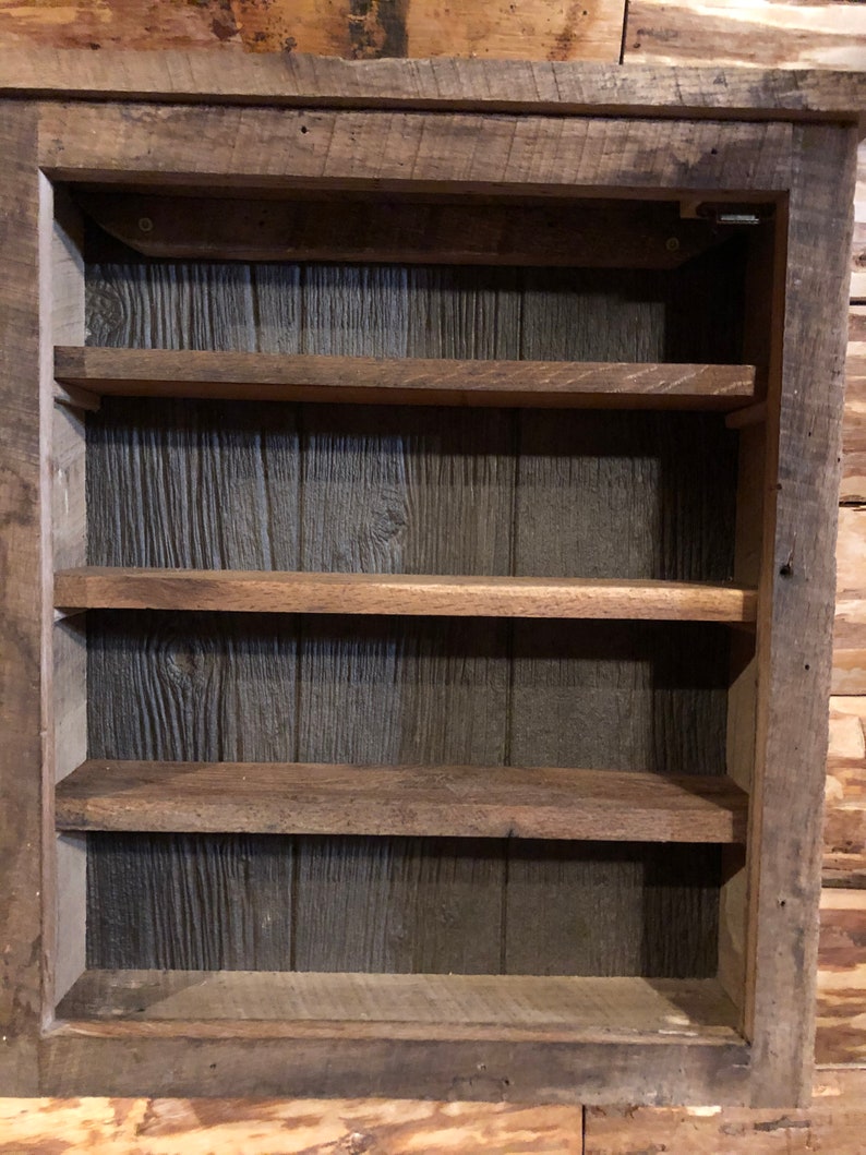 Old Oak Barn Wood Medicine Handmade Etsy