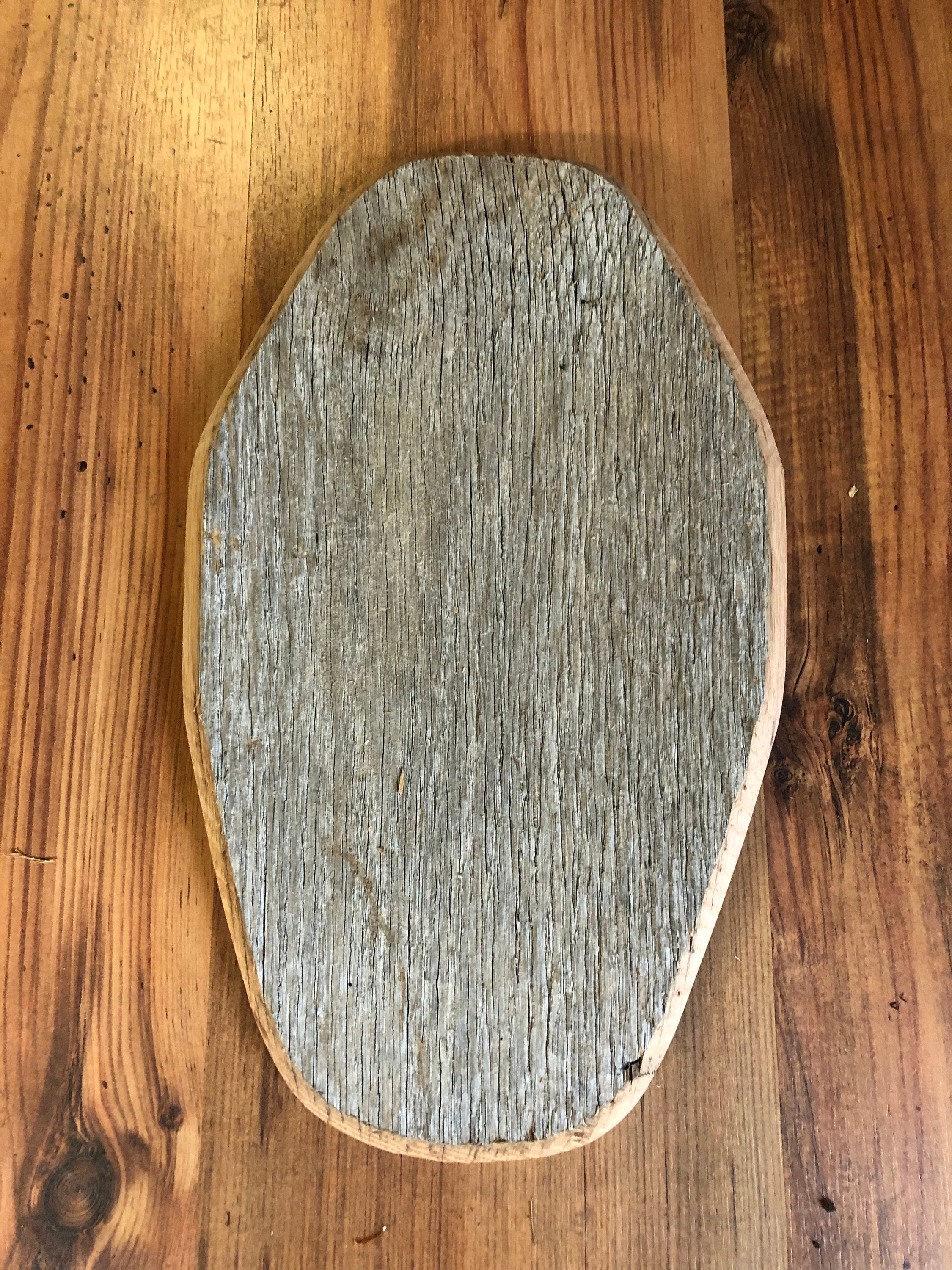 Barn Wood European Mount Plaque Only Etsy