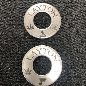 Custom 3-hole washers EXTRA LARGE 3.5” set of four *Washers*