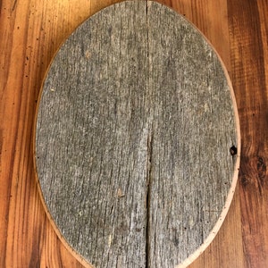 Barn wood european mount plaque only !
