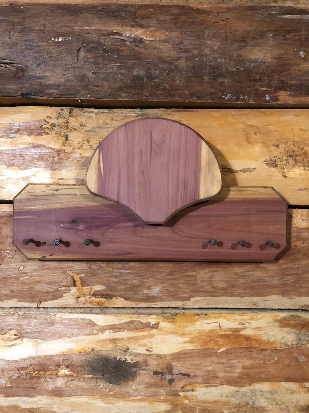 Handmade Cedar Turkey Fan/beard Display Etsy