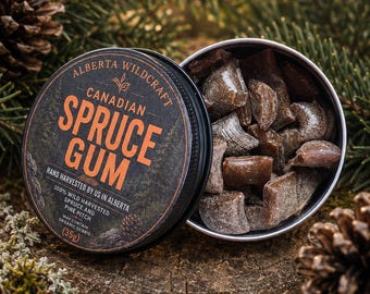 Canadian Spruce Gum | Alberta Wildcraft - 35g tin