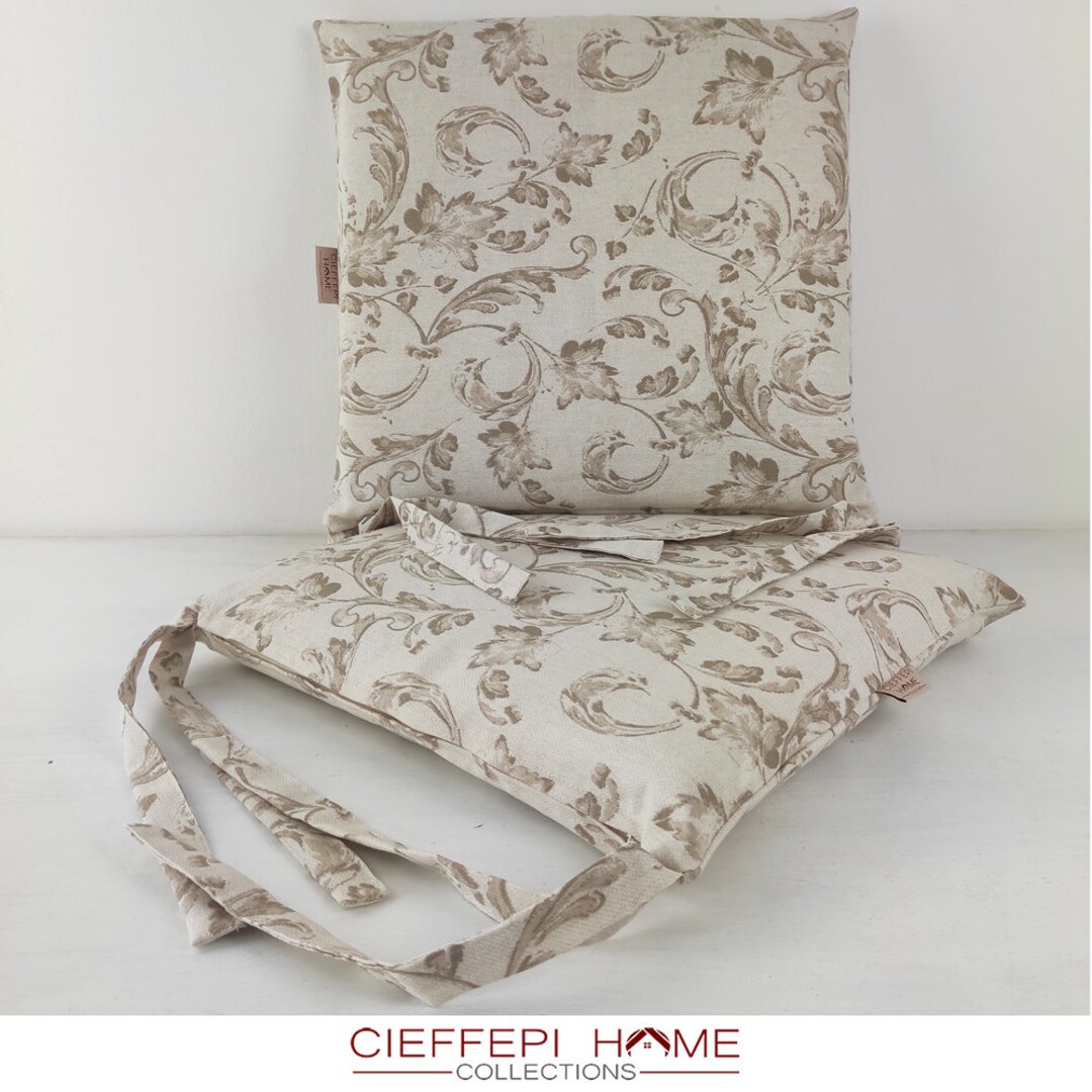 ORNAMENTAL Set of 2 Chair Cushions Etsy