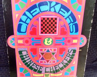 Checkers & Chinese Checkers Game Set
