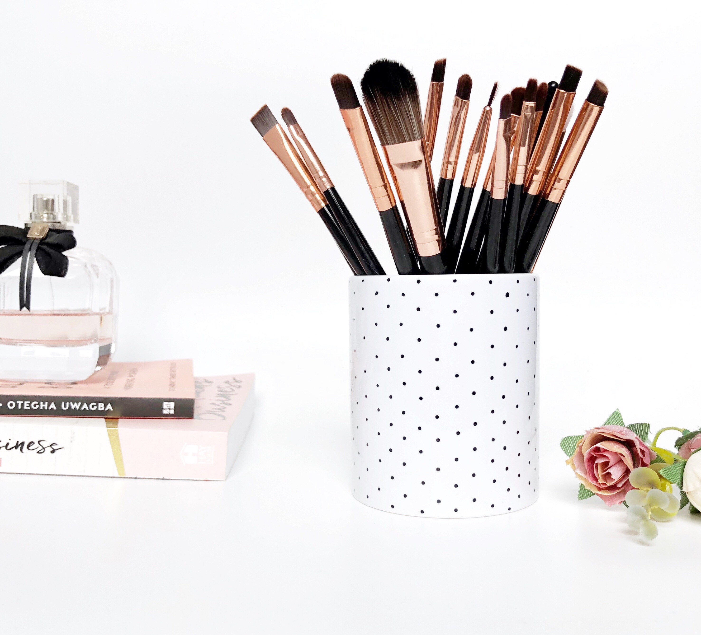 Ceramic makeup brush holder pen pot makeup storage makeup Etsy