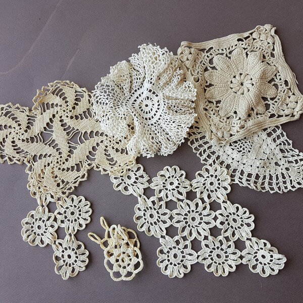 Ivory Doilies Etsy